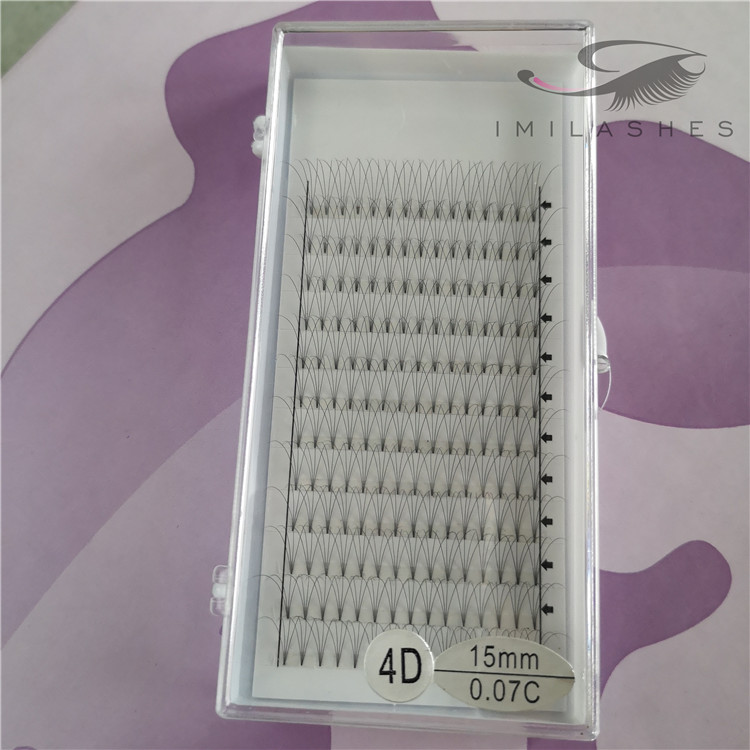 Wholesale best 4d premade fan lash extensions cashmere lashes supplier